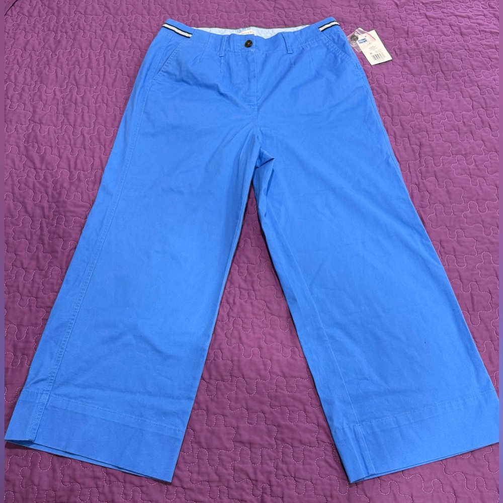 Crown & Ivy women’s Bright Blue Chinos